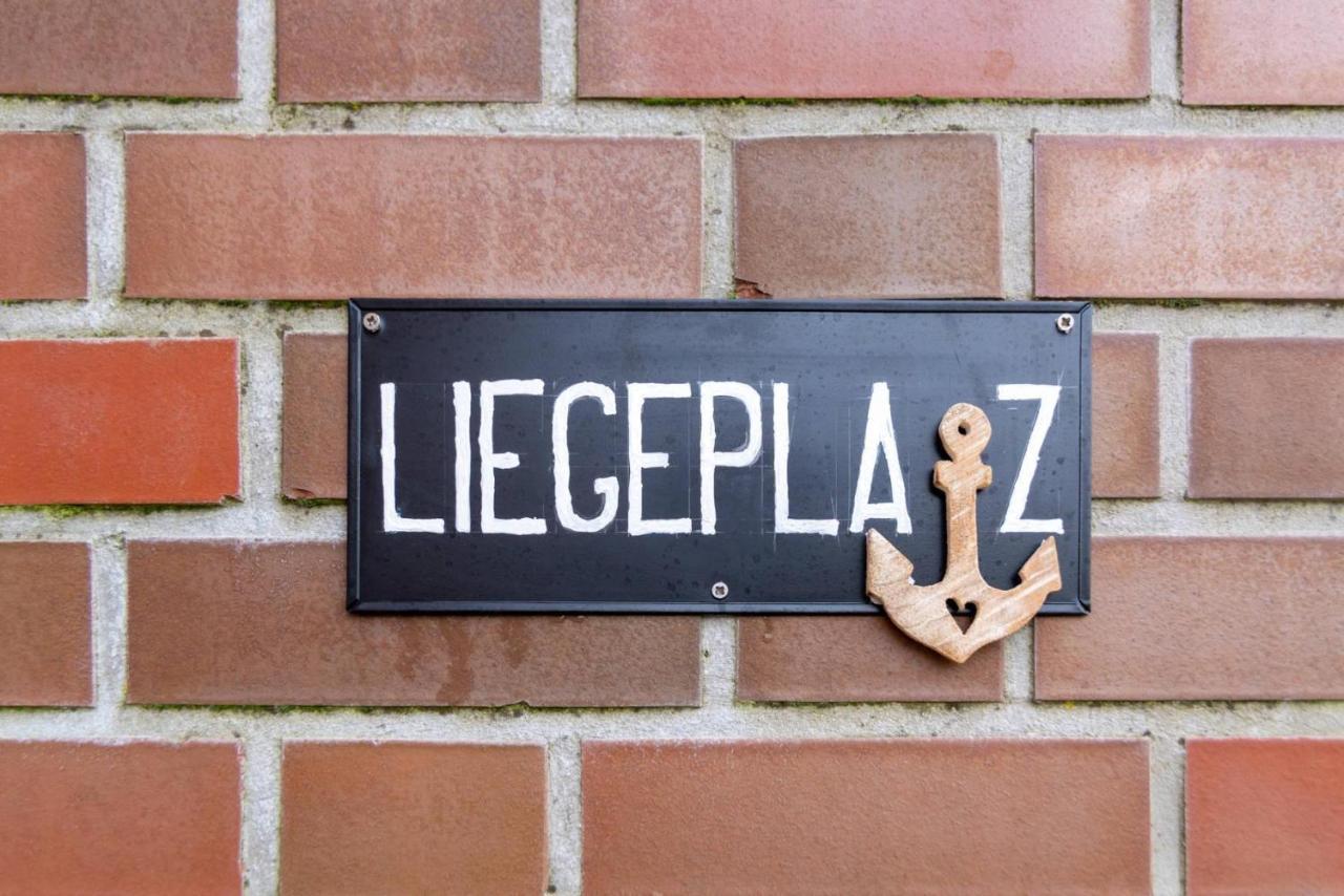 Ferienwohnung Liegeplatz Dornumersiel Exterior foto